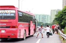 Lập lại trật tự kinh doanh vận tải hành khách 